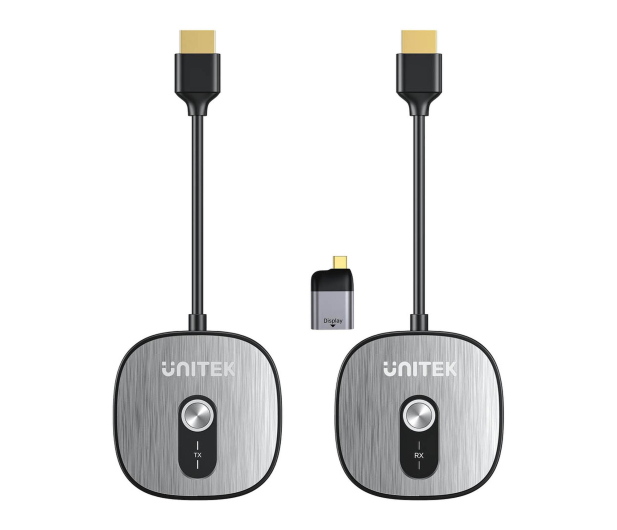 Unitek Konwerter bezprzewodowy HDMI 4K@30Hz adapterem USB-C do HDMI - 1614749 - zdjęcie 3